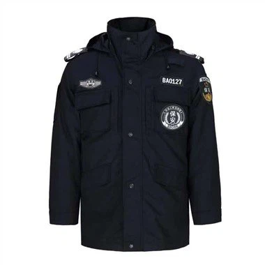 Police Uniform Jacket Mesh vetrarfrakki